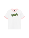 Áo Thun Ringer Relaxed Fit Candy Cat