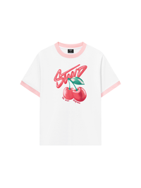 Áo Thun Ringer Relaxed Fit Summer Vibes Berry Stwd