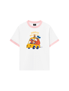 Áo Thun Ringer Relaxed Fit Drive Slowly_