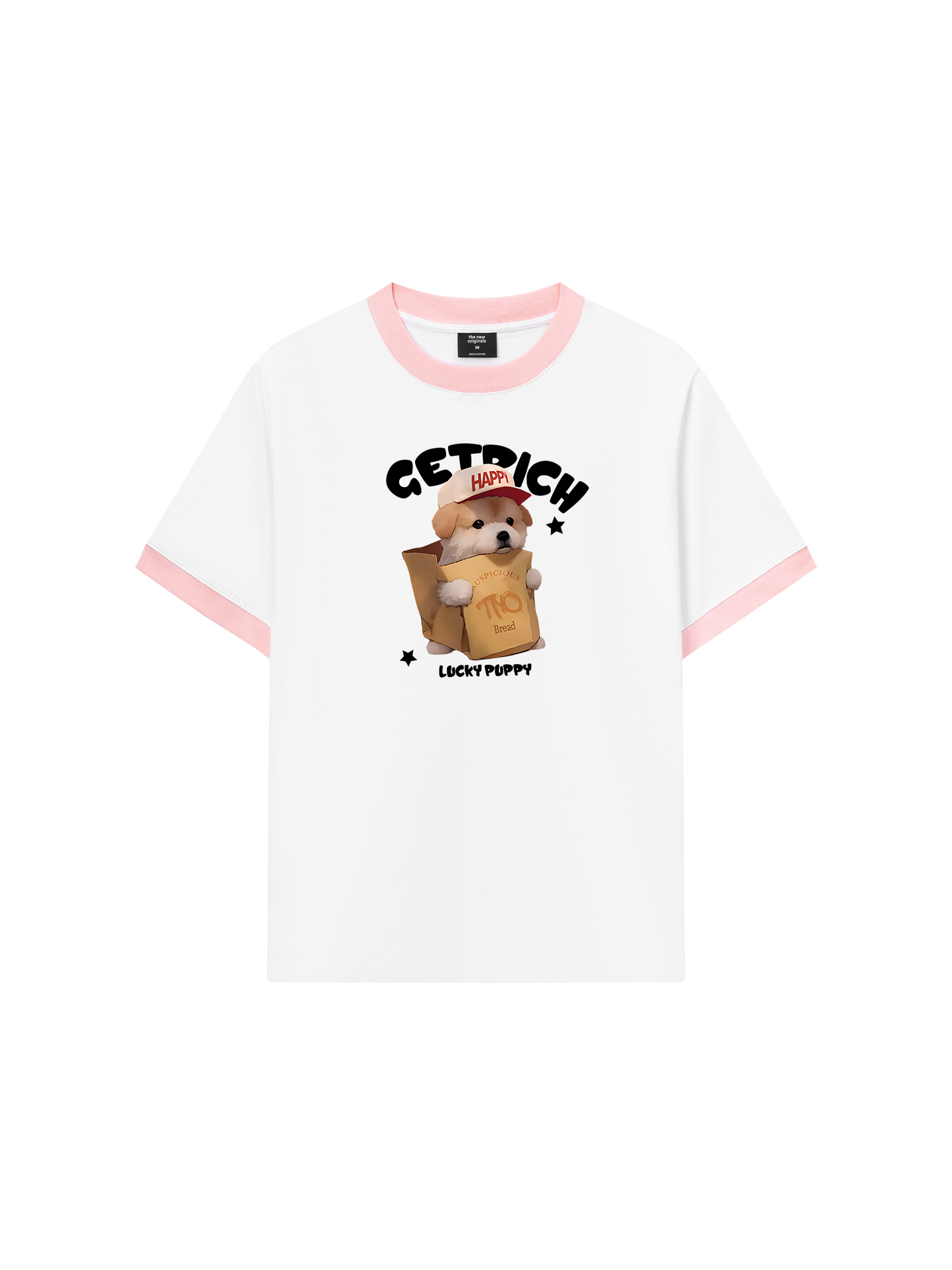 Áo Thun Ringer Relaxed Fit Animal Couple For Boy