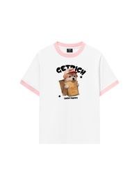 Áo Thun Ringer Relaxed Fit Animal Couple For Boy