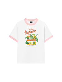 Áo Thun Ringer Relaxed Fit MOJITO