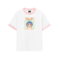 Áo Thun Ringer Relaxed Fit Animal Meow