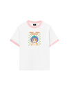 Áo Thun Ringer Relaxed Fit Animal Meow