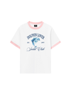 Áo Thun Ringer Relaxed Fit Ocean Dolphin Lover