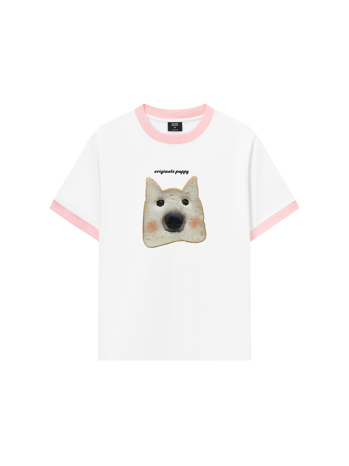 Áo Thun Ringer Relaxed Fit Sweet Pastry Orginals Puppy