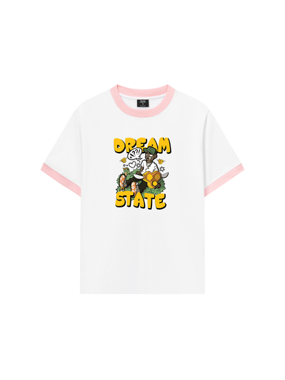 Áo Thun Ringer Relaxed Fit Weekend Dream State