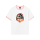 Áo Thun Ringer Relaxed Fit Bad Boy with Knit Cap