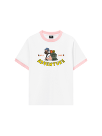 Áo Thun Ringer Relaxed Fit Adventure Wild Camp
