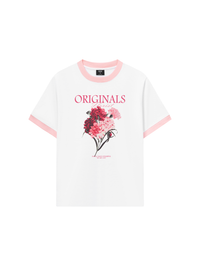 Áo Thun Ringer Relaxed Fit Summer Vibes Originals Florist