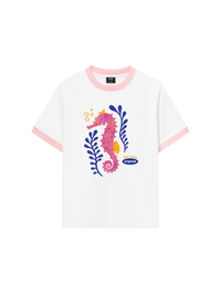 Áo Thun Ringer Relaxed Fit Sea Calling