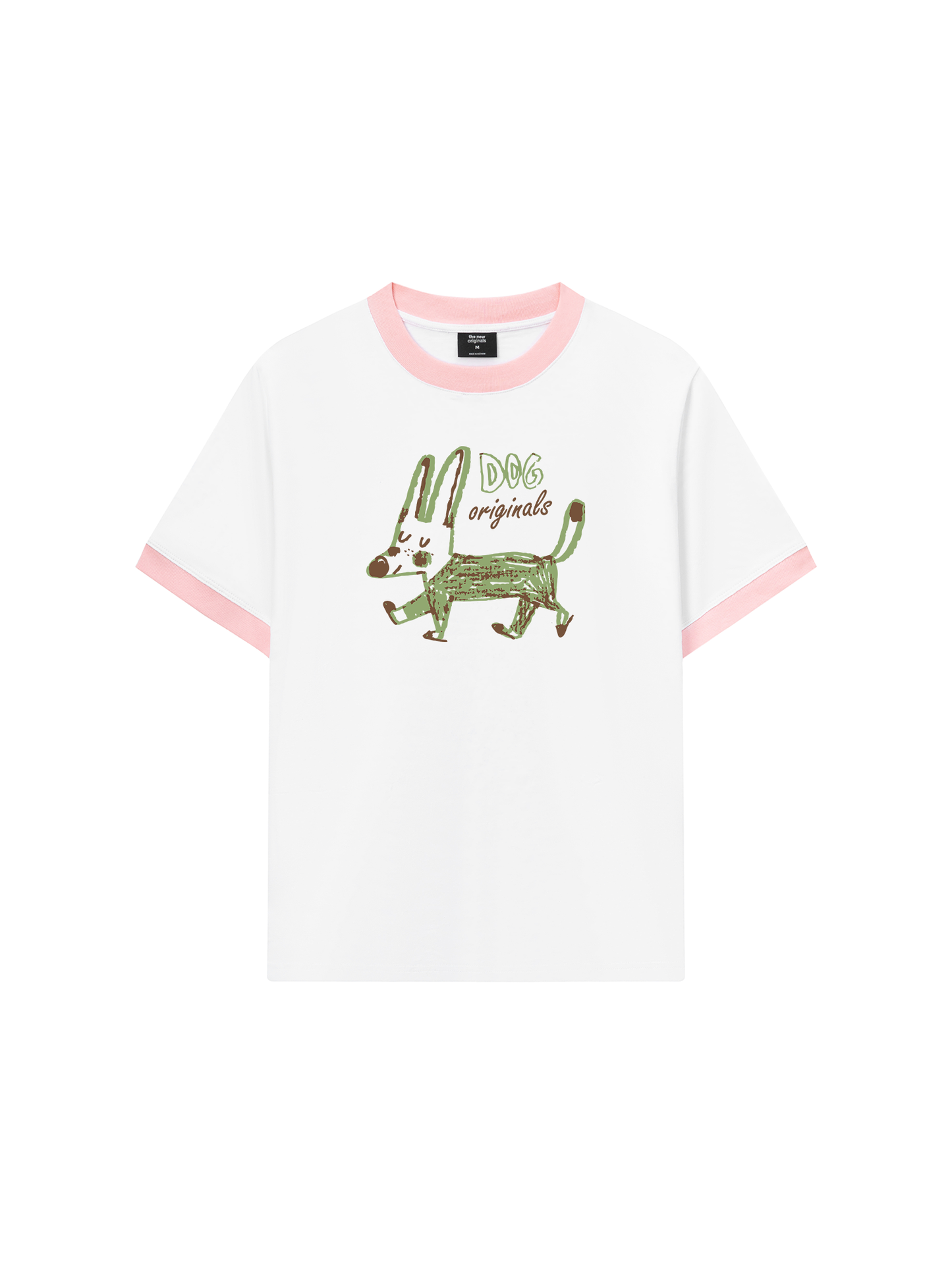 Áo Thun Ringer Relaxed Fit Dog Originals