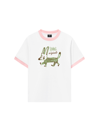 Áo Thun Ringer Relaxed Fit Dog Originals