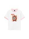 Áo Thun Ringer Relaxed Fit Muse Cat