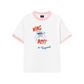 Áo Thun Ringer Relaxed Fit WINE NOT