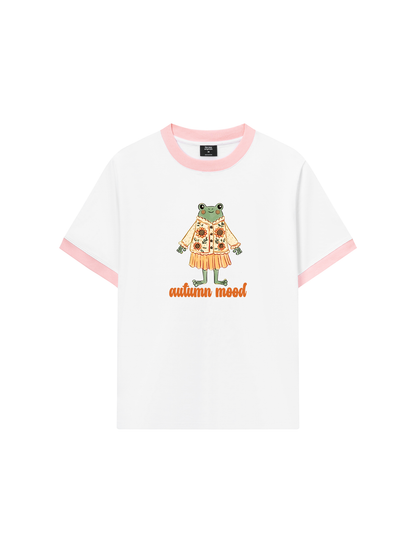 Áo Thun Ringer Relaxed Fit Autumn Mood