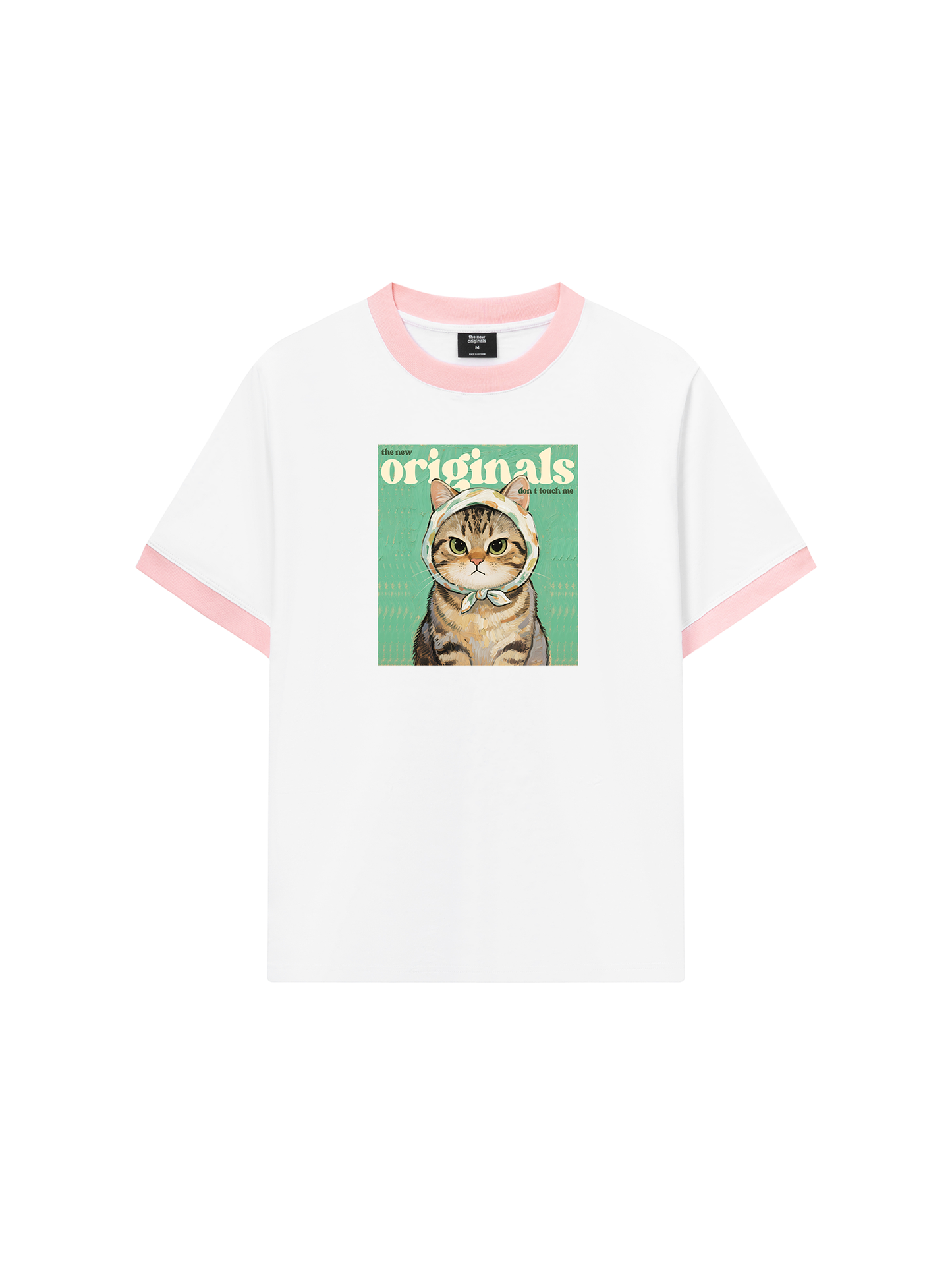 Áo Thun Ringer Relaxed Fit Don_t Touch Me