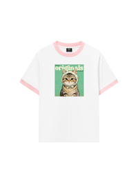 Áo Thun Ringer Relaxed Fit Don_t Touch Me