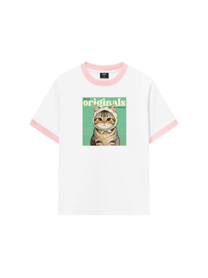 Áo Thun Ringer Relaxed Fit Don_t Touch Me