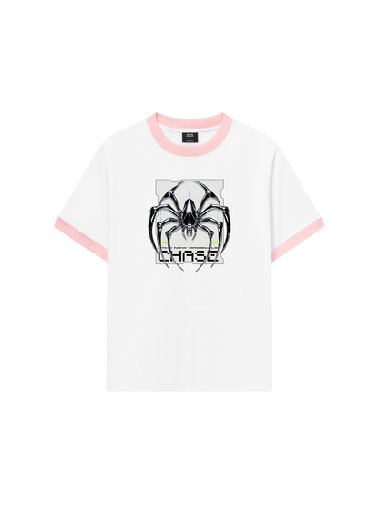 Áo Thun Ringer Relaxed Fit Black Widow Chase
