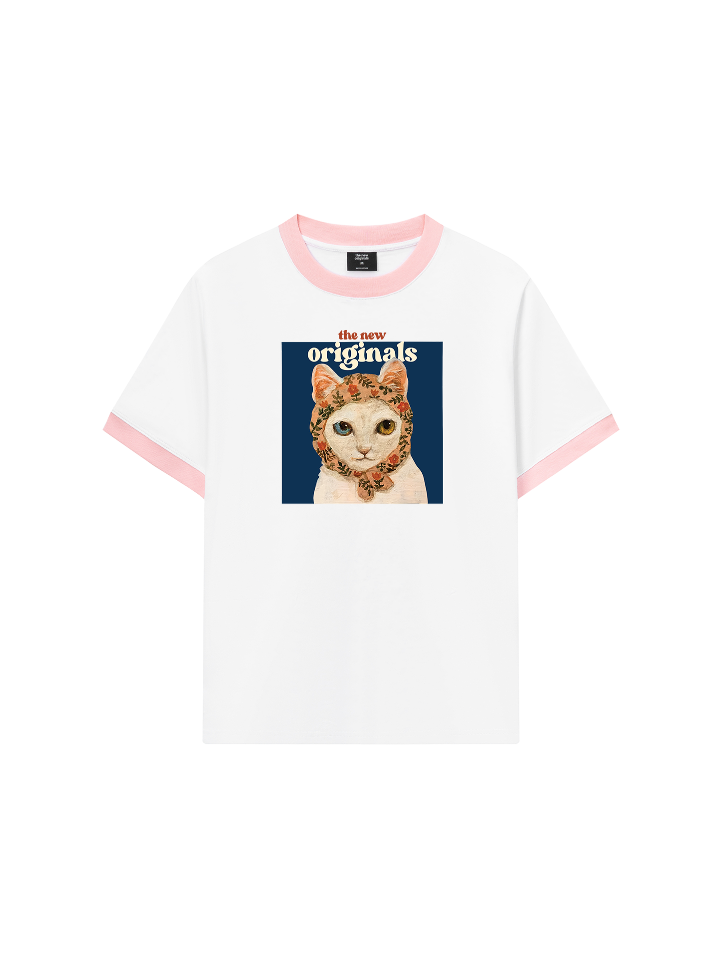 Áo Thun Ringer Relaxed Fit Mad Cat
