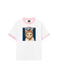 Áo Thun Ringer Relaxed Fit Mad Cat