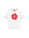 Áo Thun Ringer Relaxed Fit Summer Vibes Red Flower