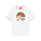 Áo Thun Ringer Relaxed Fit Meow Meow Watermelon
