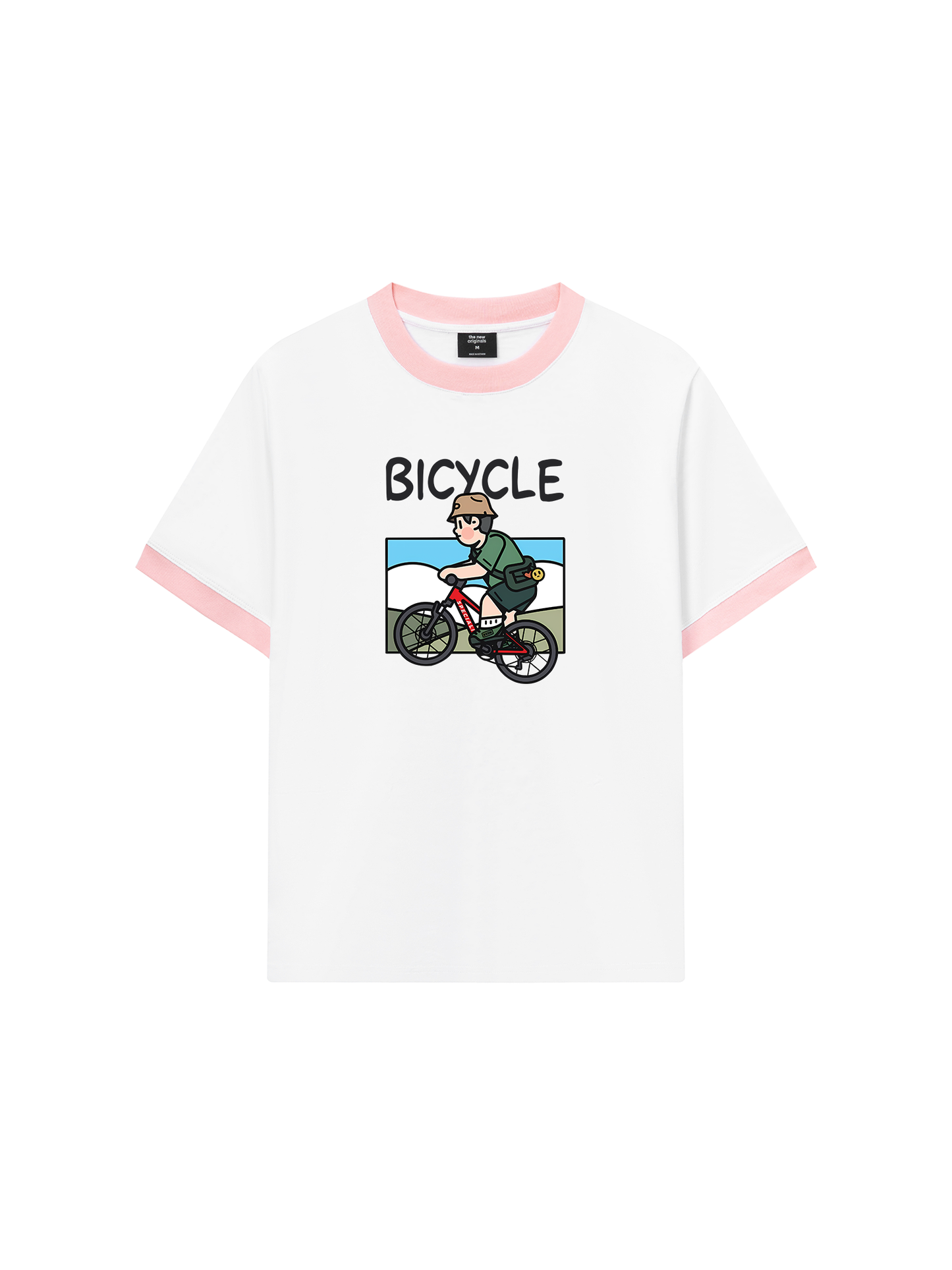 Áo Thun Ringer Relaxed Fit Weekend Bicycle
