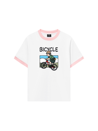 Áo Thun Ringer Relaxed Fit Weekend Bicycle