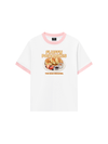 Áo Thun Ringer Relaxed Fit Foody Fluffy Pancakes