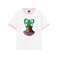 Áo Thun Ringer Relaxed Fit Summer Dopamine Kitty Cap Pink Gradient
