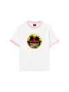 Áo Thun Ringer Relaxed Fit - Gangster Smiley