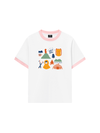 Áo Thun Ringer Relaxed Fit Go Out Let_s Hike