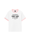 Áo Thun Ringer Relaxed Fit Life Vibe Chasing The Art