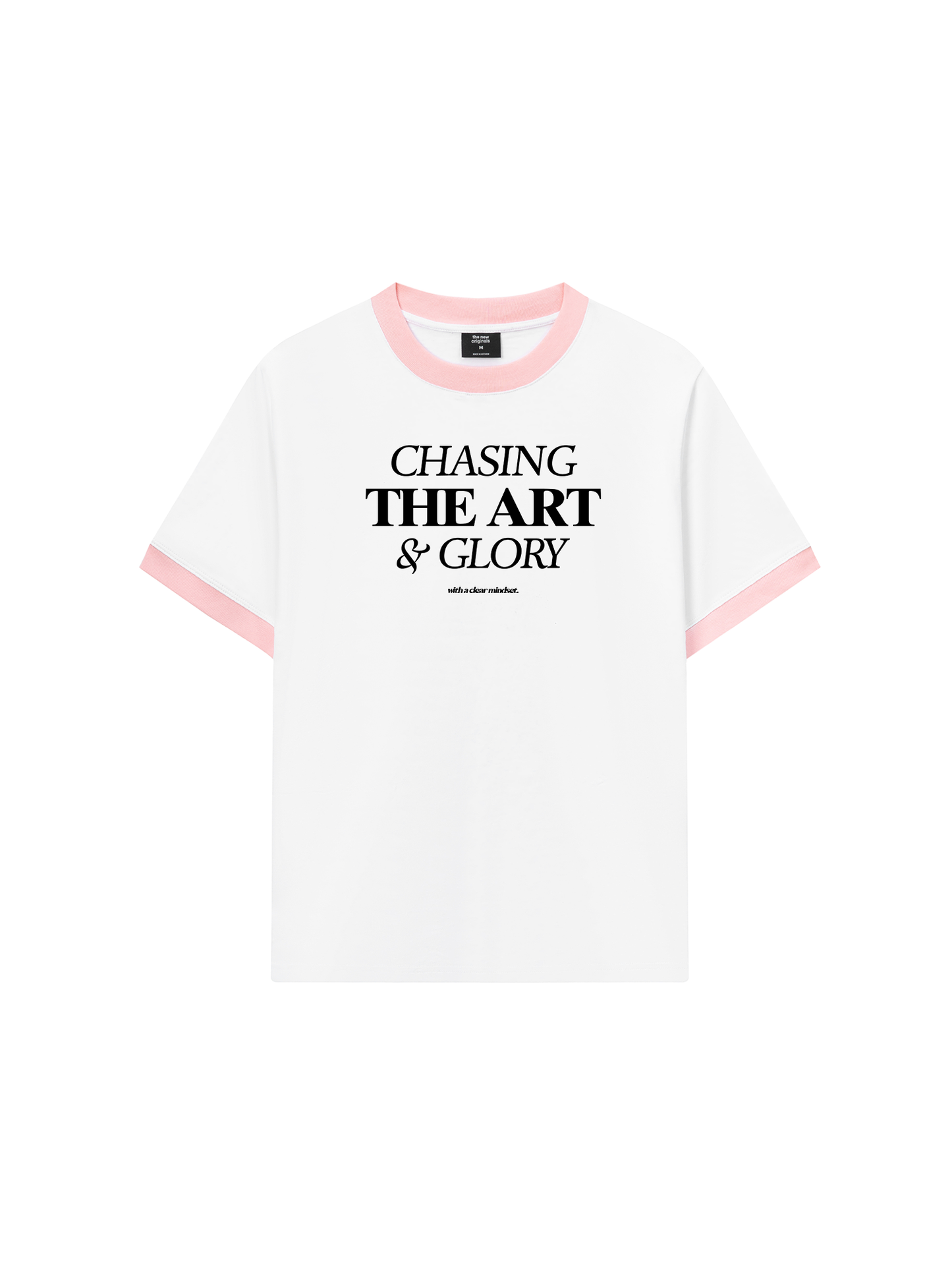 Áo Thun Ringer Relaxed Fit Life Vibe Chasing The Art