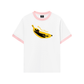 Áo Thun Ringer Relaxed Fit Banana Meow