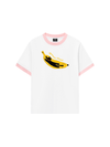 Áo Thun Ringer Relaxed Fit Banana Meow