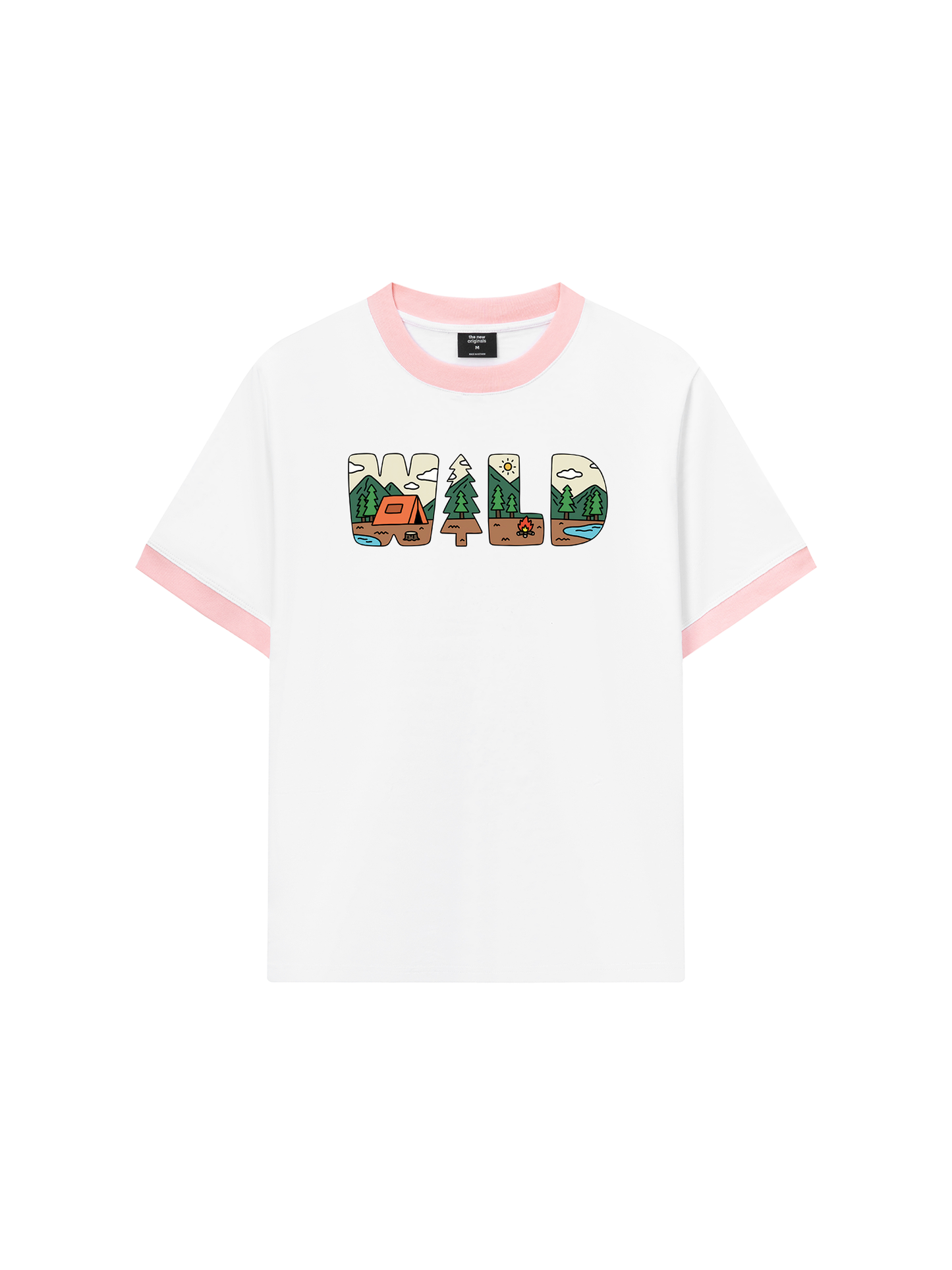 Áo Thun Ringer Relaxed Fit WILD
