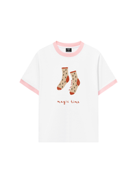 Áo Thun Ringer Relaxed Fit Autumn Vibes Magic Time