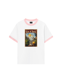 Áo Thun Ringer Relaxed Fit Fresh Gin And Tonic