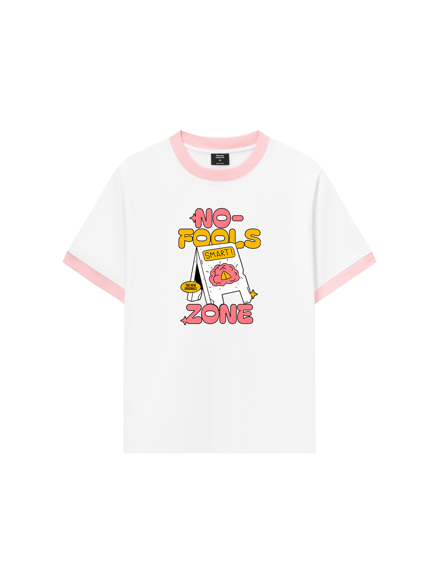 Áo Thun Ringer Relaxed Fit Be Bold No Fools Zone