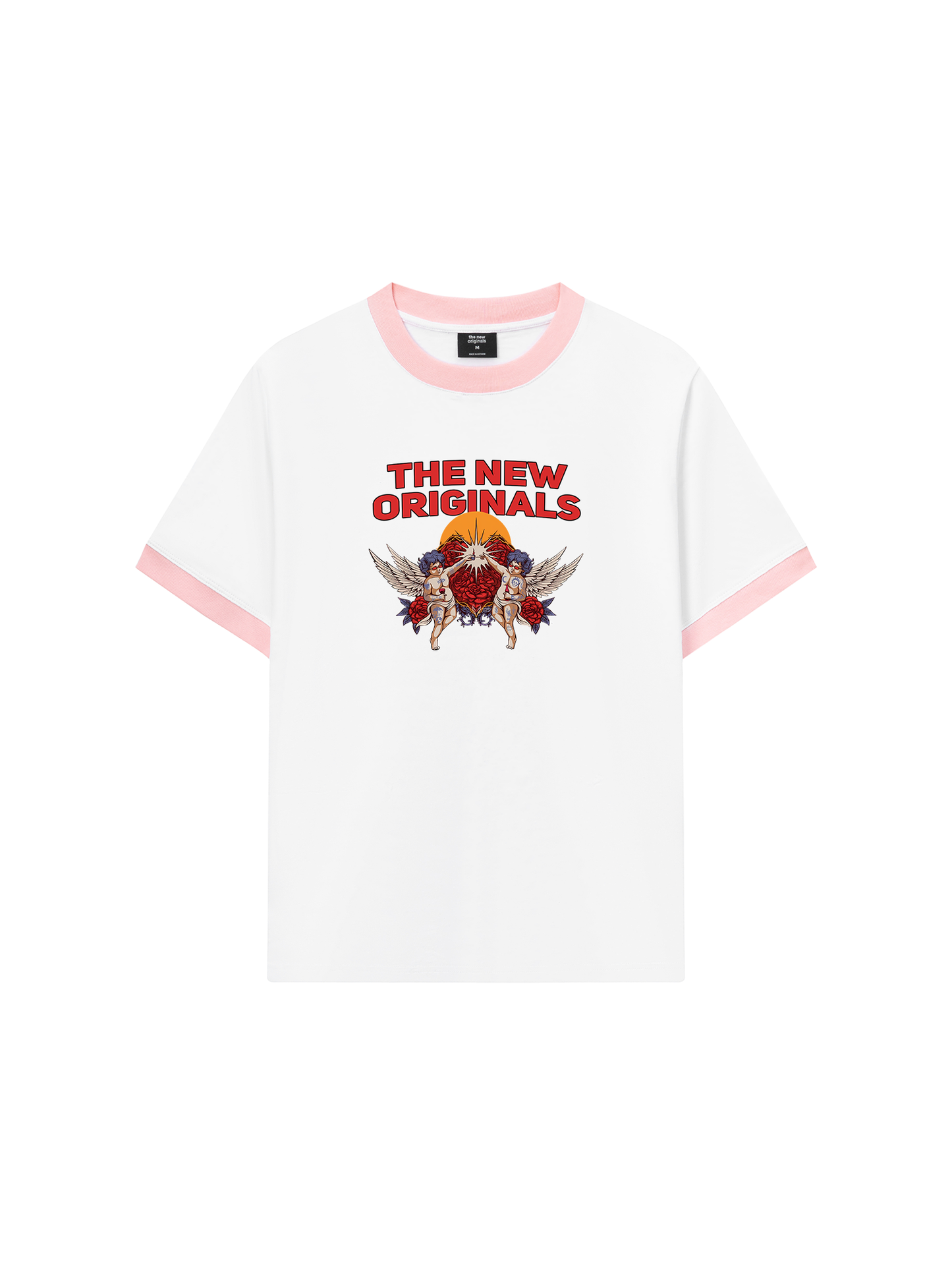 Áo Thun Ringer Relaxed Fit Player Angle