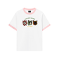 Áo Thun Ringer Relaxed Fit Vitamin Meow