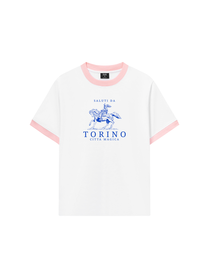 Áo Thun Ringer Relaxed Fit Torino Citta Magica