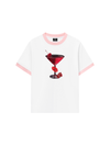 Áo Thun Ringer Relaxed Fit Seductive Night Cherry Goblet