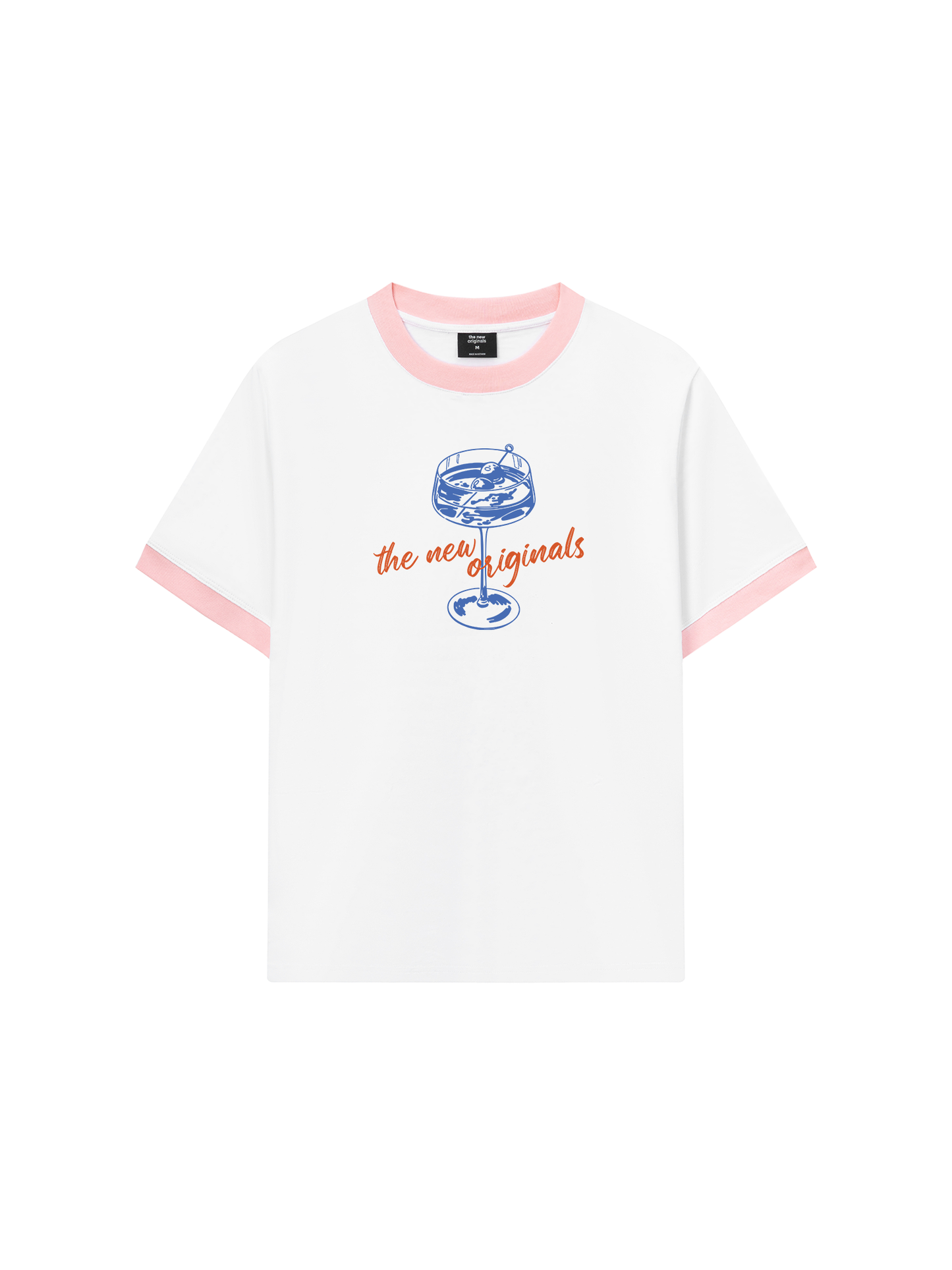 Áo Thun Ringer Relaxed Fit drink up