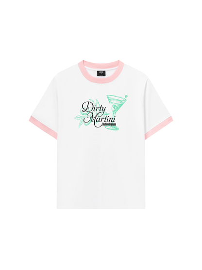 Áo Thun Ringer Relaxed Fit Fresh Dirty Martini
