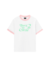 Áo Thun Ringer Relaxed Fit Born To Be Wild