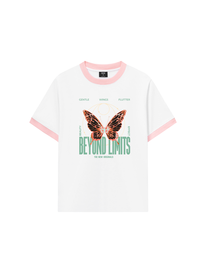 Áo Thun Ringer Relaxed Fit Tropical Beyond Limits